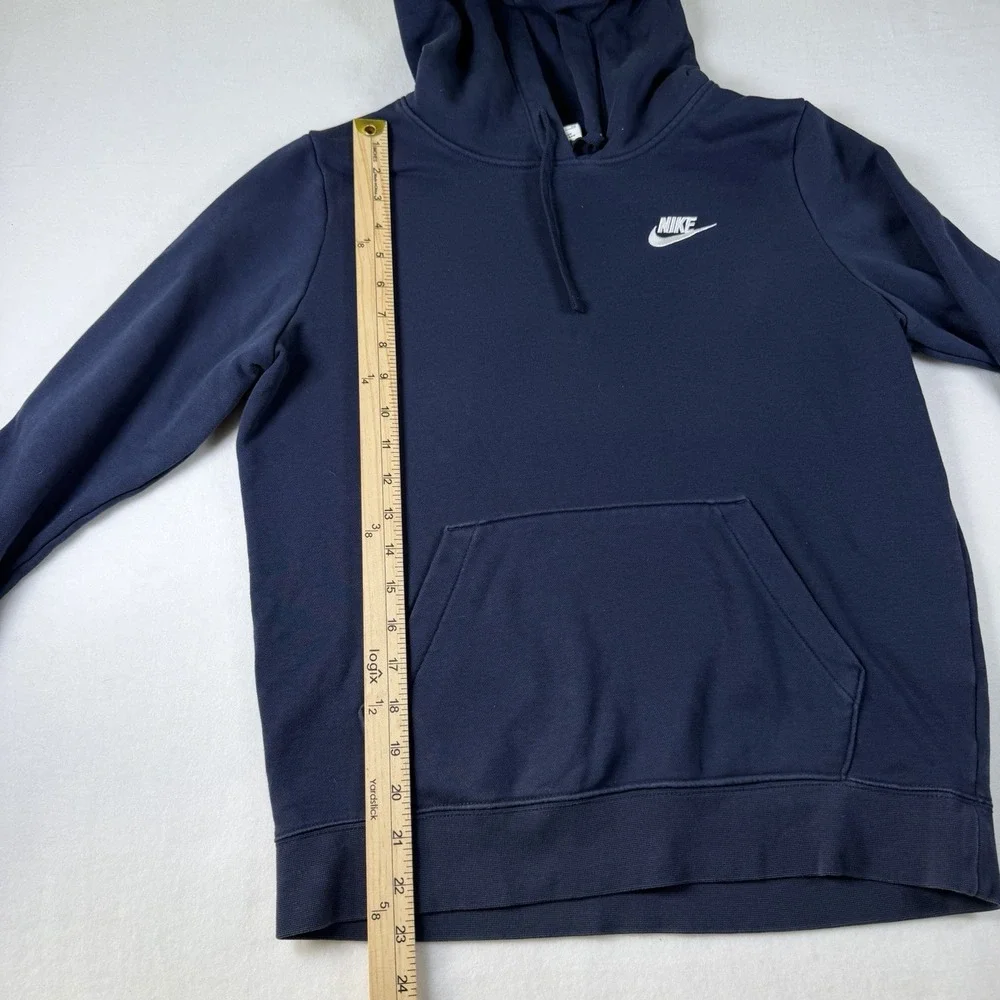 Nike Sportswear Club Hoodie Pullover Navy Casual Womens S Activewear Sportswear